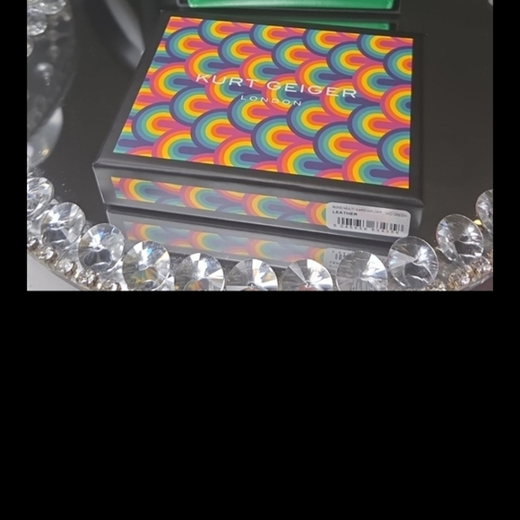 NEW Kurt Geiger Green Wallet - Picture 8 of 9